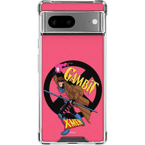 Marvel X-Men Gambit Google Pixel 8 Clear Case